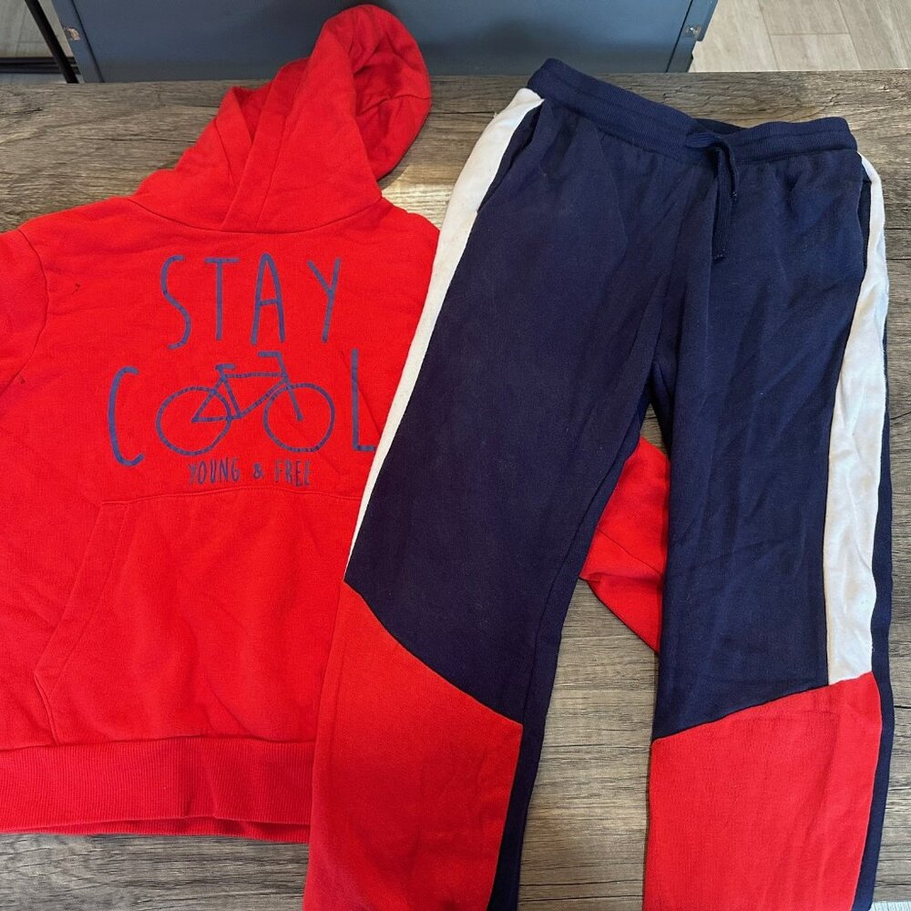 CUSTOM Boys 2-Piece Jogger Set Size 8/10